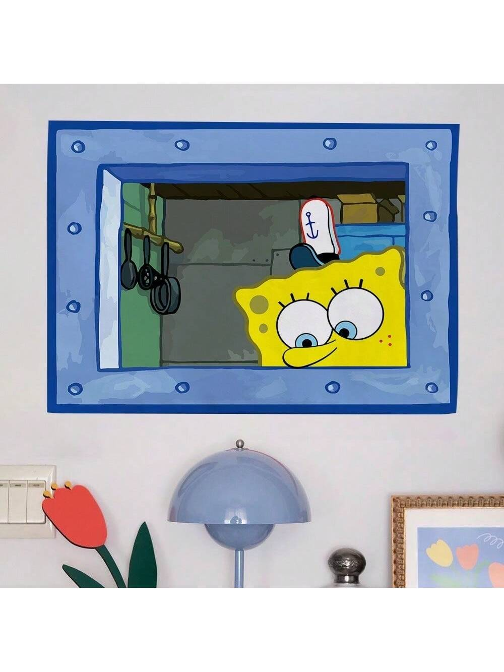 Fabric Home And Dorm DIY Decoration Hanging Cloth Poster - Carton Sponge Series