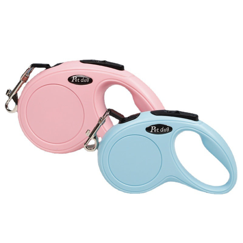 Automatic Retractable Dog Leash for Hands-Free Dog Walking 2PC set