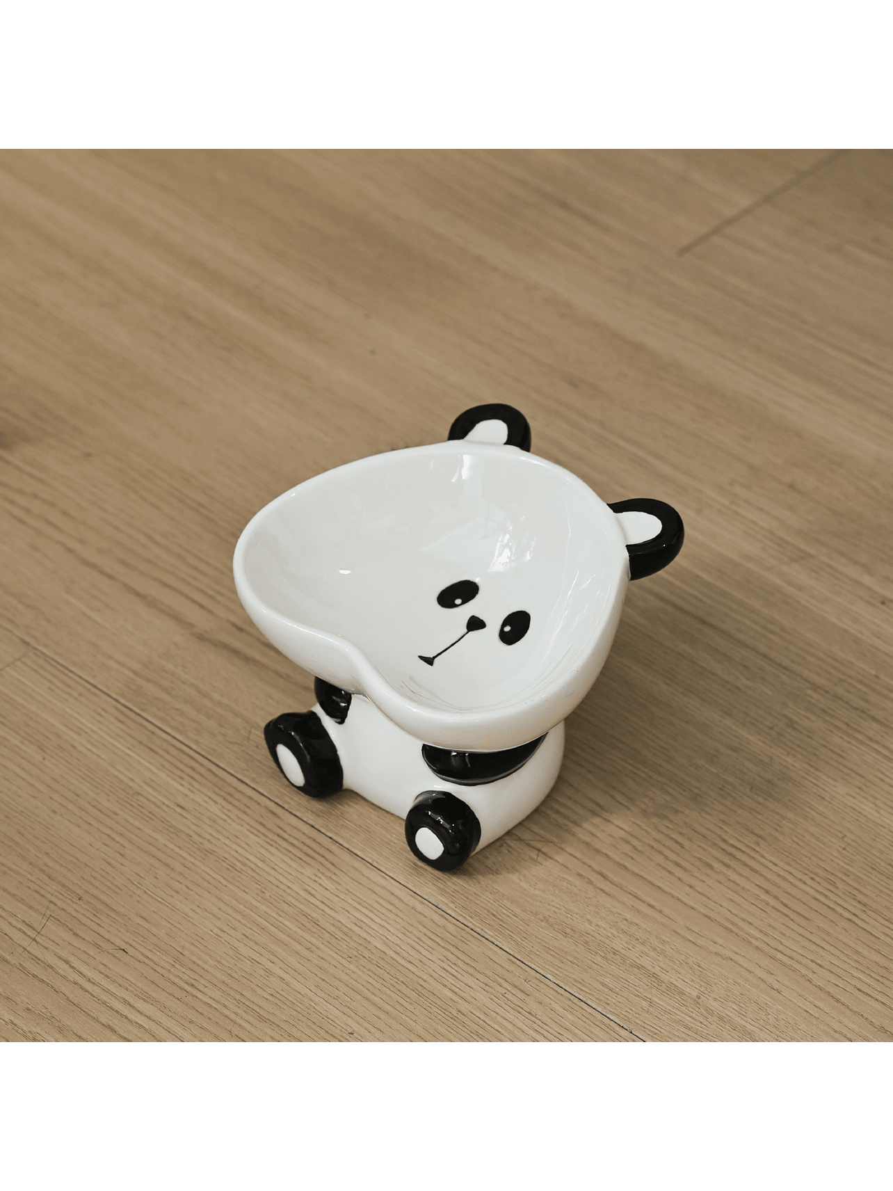 Cute Cartoon Series Ceramic Pet Cat Dog Food Bowl