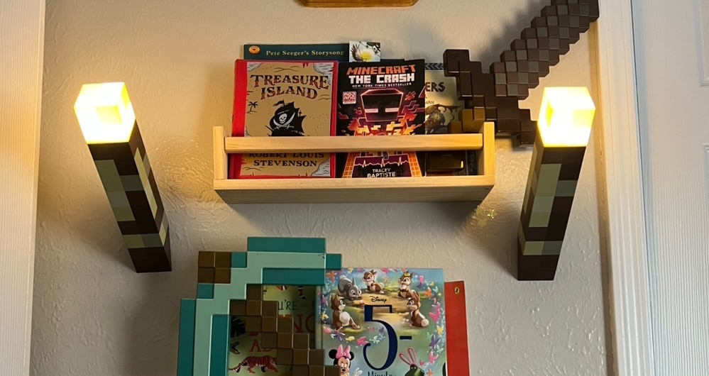 MyWorld Pixel Craft Mine Blocks Torch Toy
