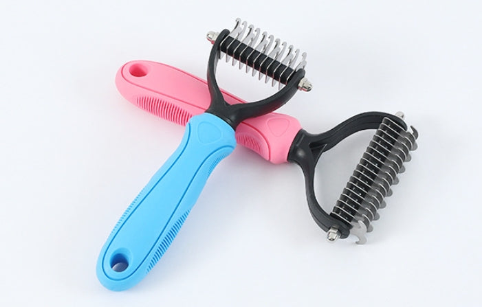 Pet Grooming Brush for Cats and Dogs 2pc set
