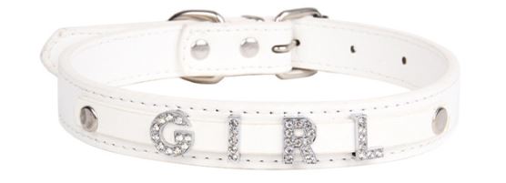 Adjustable pet collar series with warm message