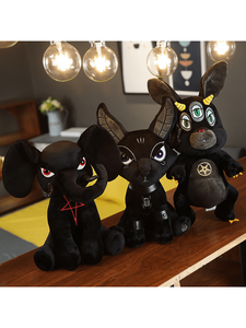 Dark Style Goth Animal Series Plush Toy - elephant