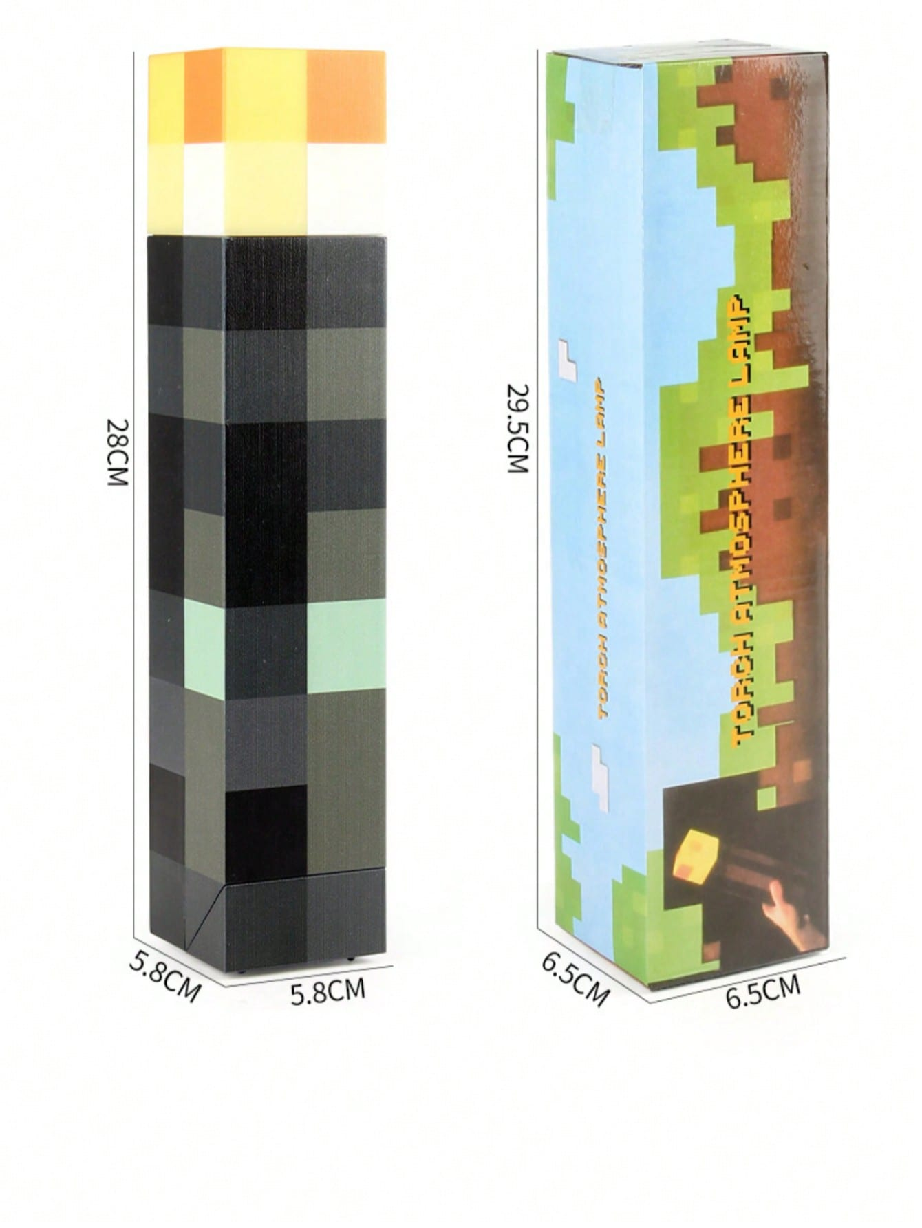 MyWorld Pixel Craft Mine Blocks Torch Toy